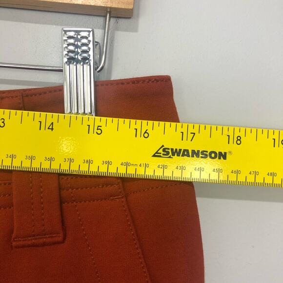 Anthropologie X Maeve Wide-Leg Pants Red Size US 12 - Picture 11 of 13